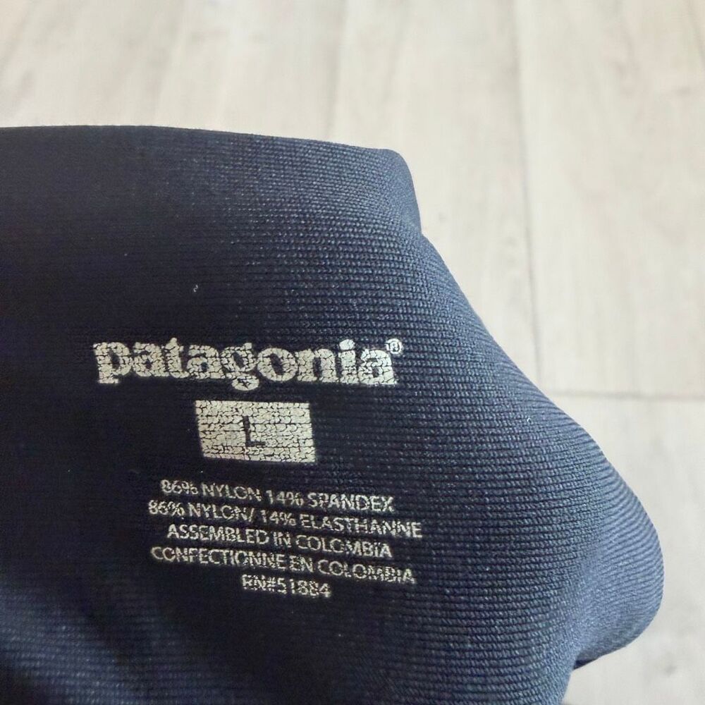 Patagonia Morning Glory Halter Dress Black Black Hiking dress size L - Picture 7 of 9